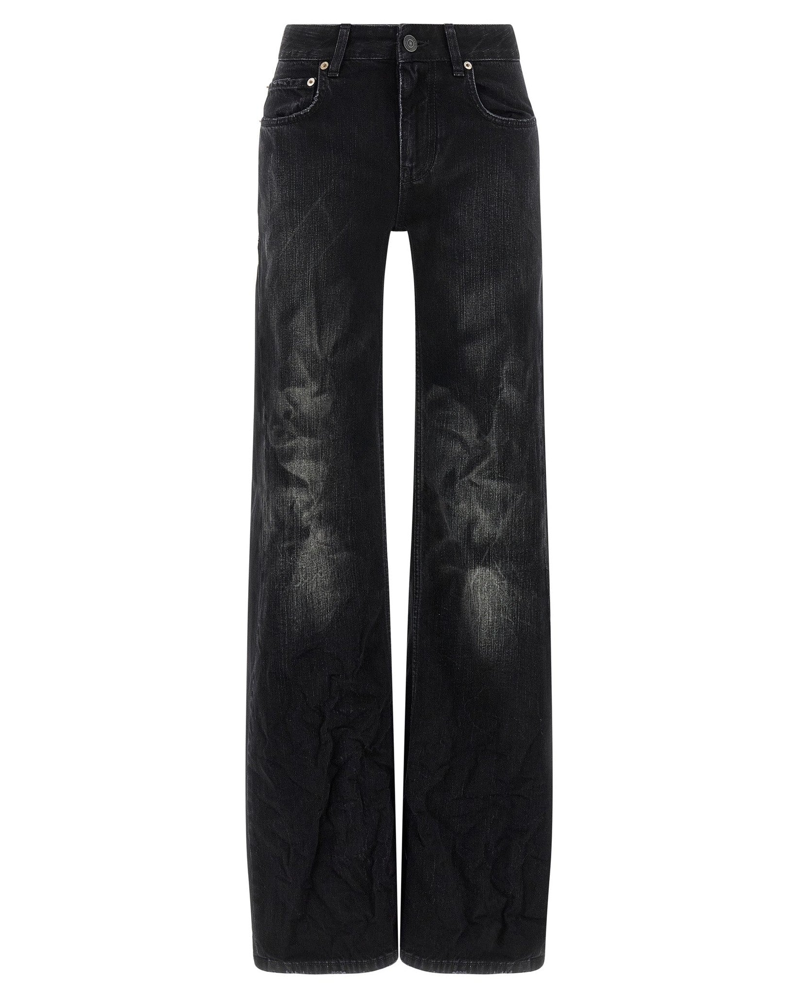 Balenciaga Wide Leg Jeans Glam Steals