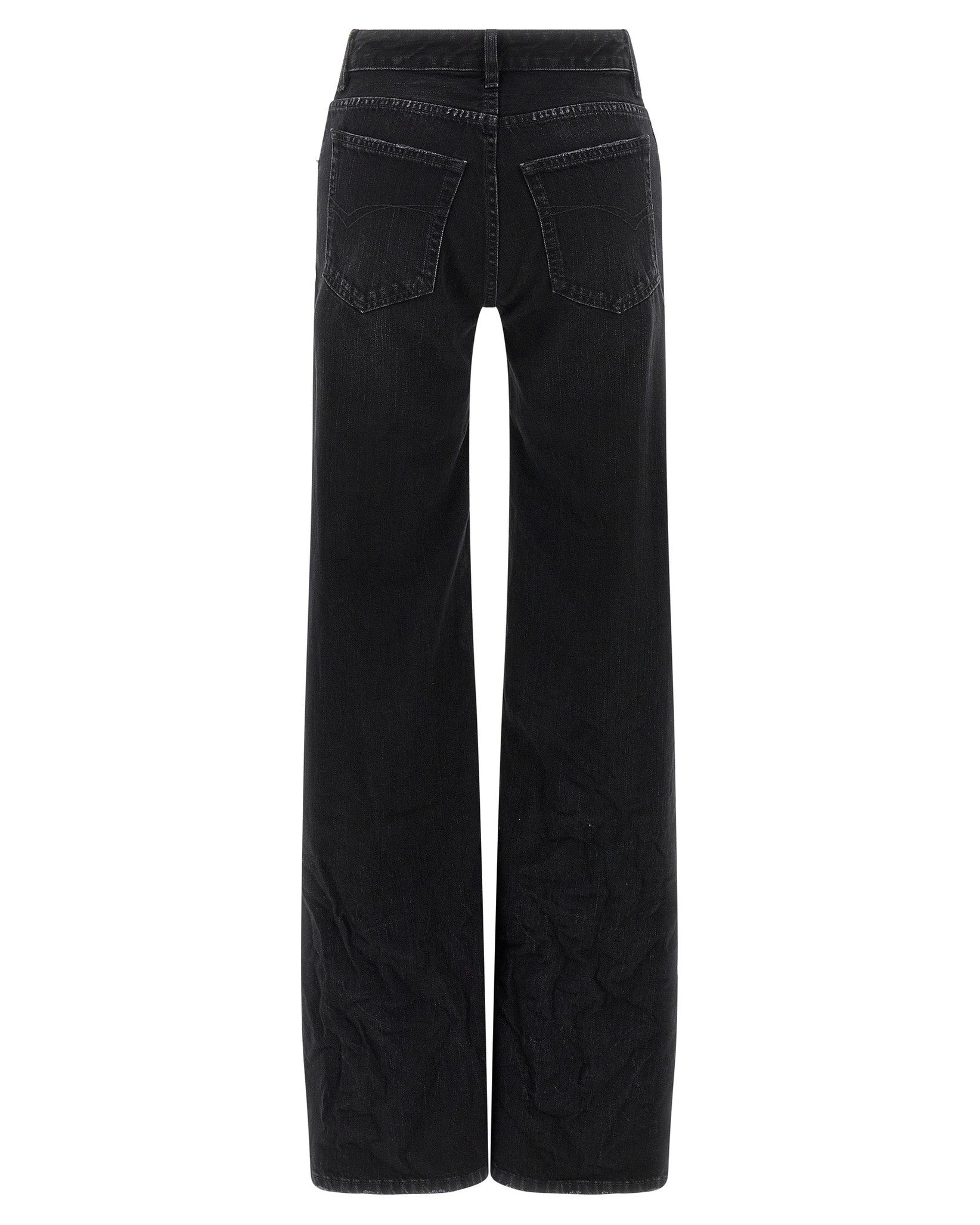 Balenciaga Wide Leg Jeans Glam Steals