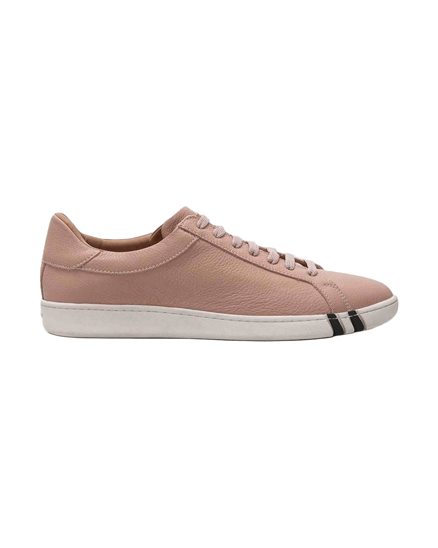 Bally Elegant Pink Leather Sneakers For Women Glam Steals