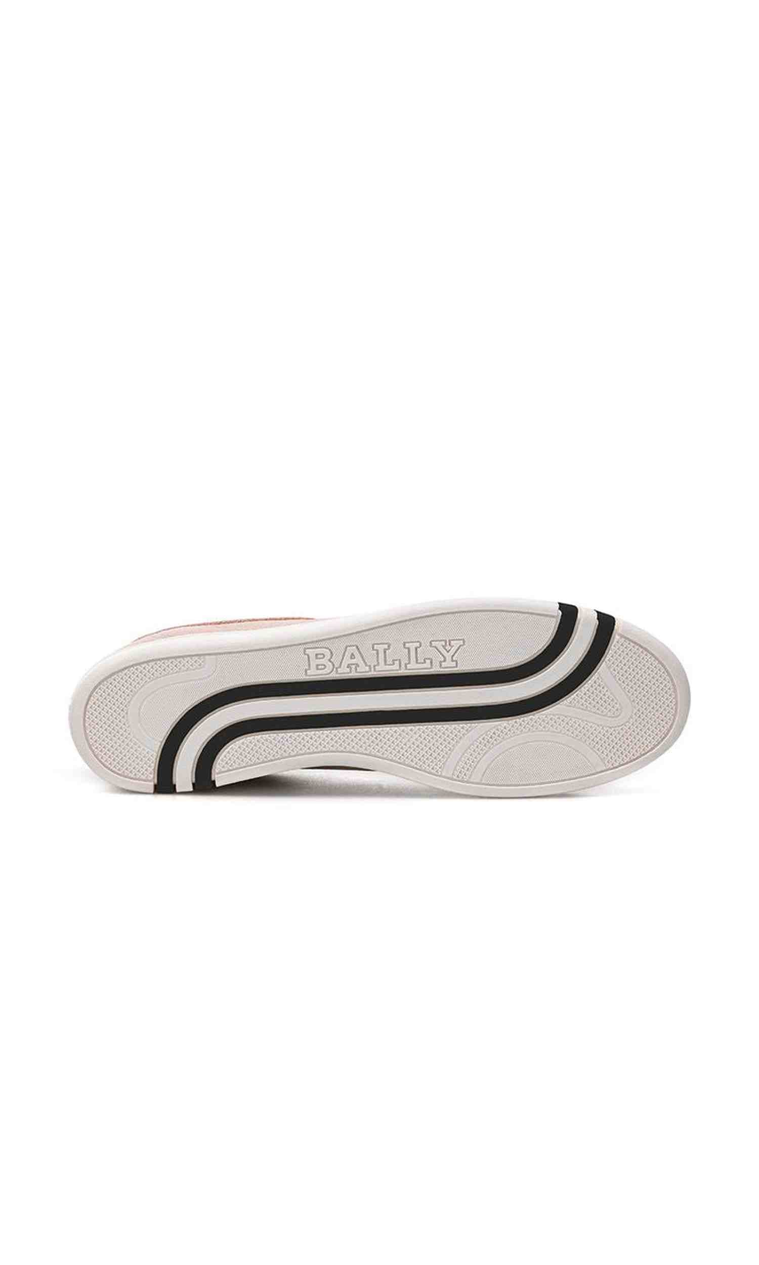 Bally Elegant Leather Sneakers For Pink Women Glam Steals