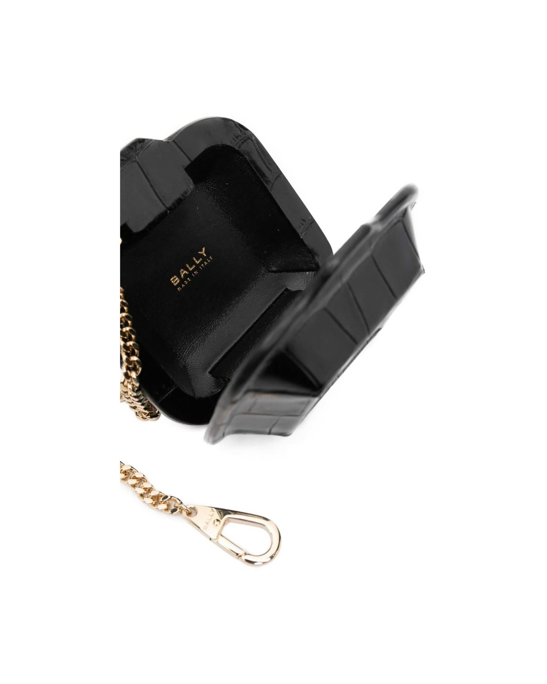 Bally Logo Print Airpods Case Headphone Carrying Cases