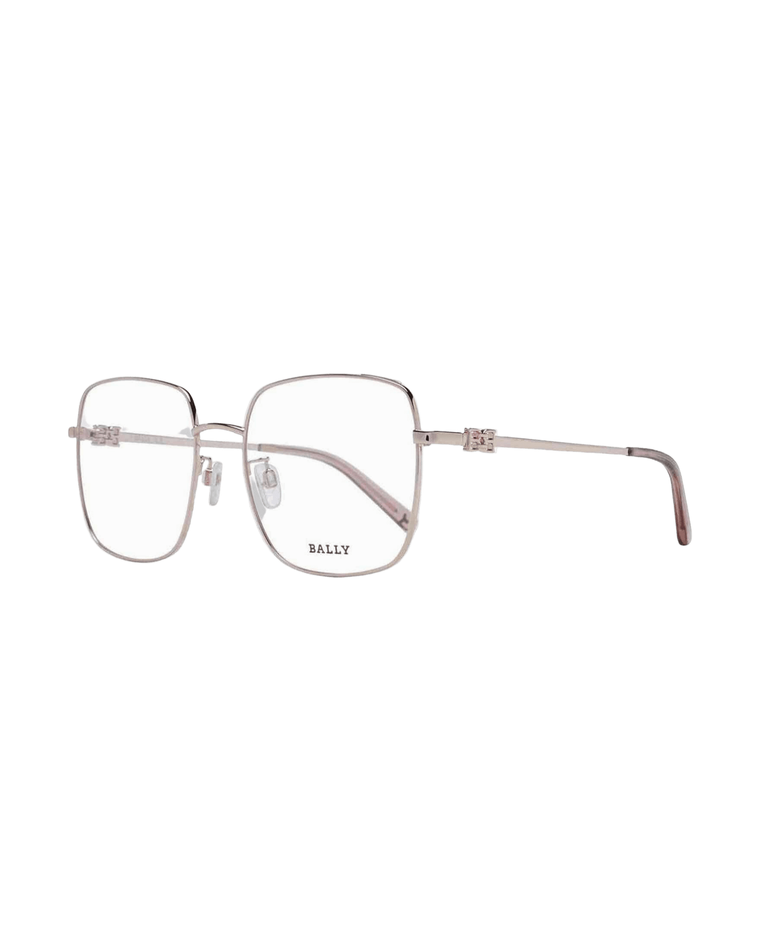 Bally Rose Gold Women Optical Frame Eyeglasses
