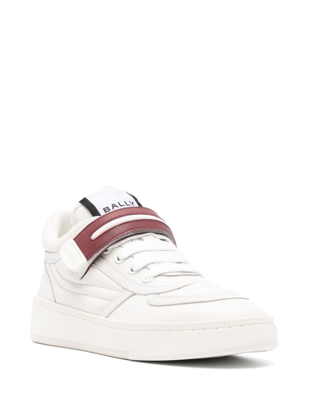 Bally White Sneakers Glam Steals