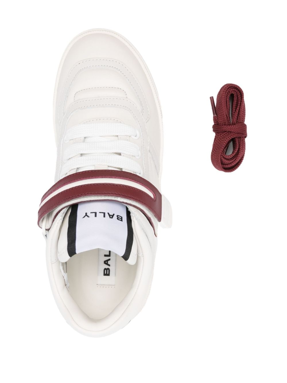 Bally White Sneakers Glam Steals