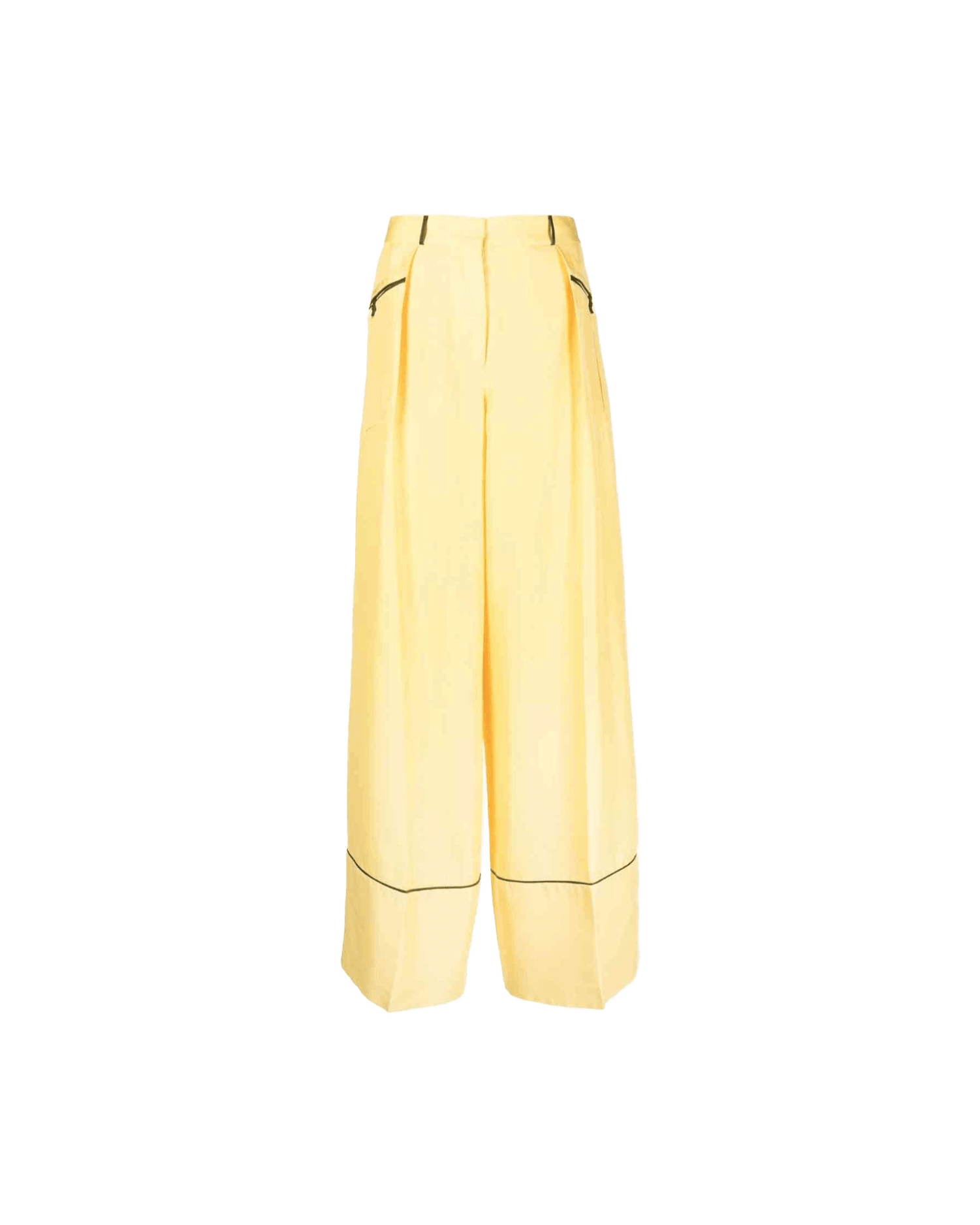 Bally Yellow Trousers Trousers