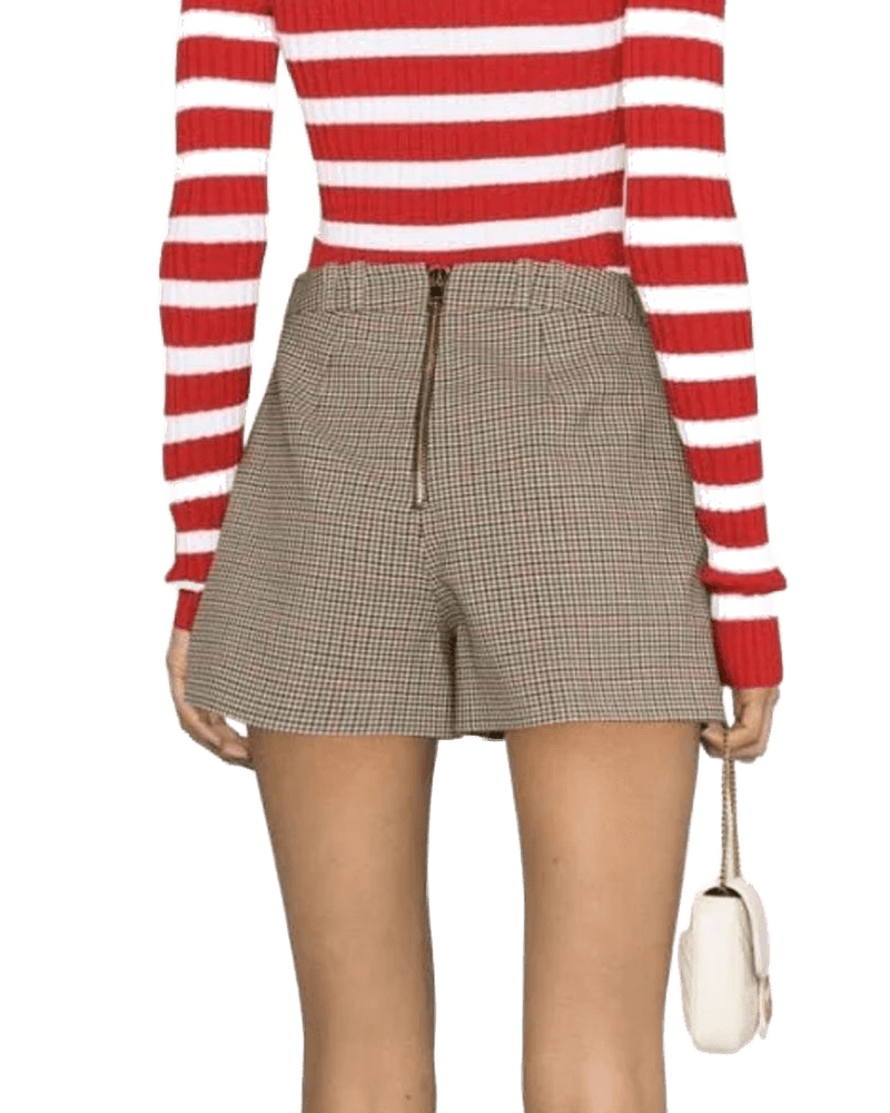 Balmain Beige Polyester Short and Mini Shorts Glam Steals