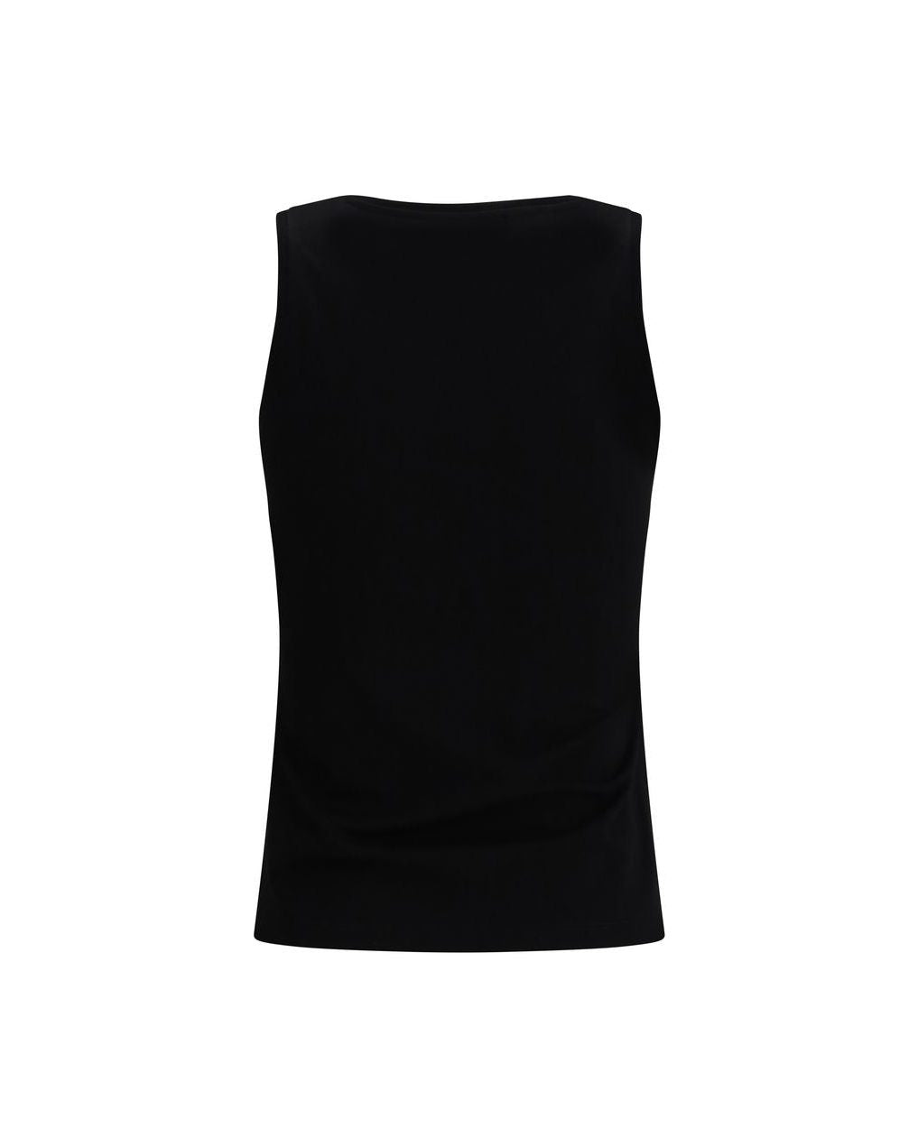 Balmain Black Cotton Top Glam Steals