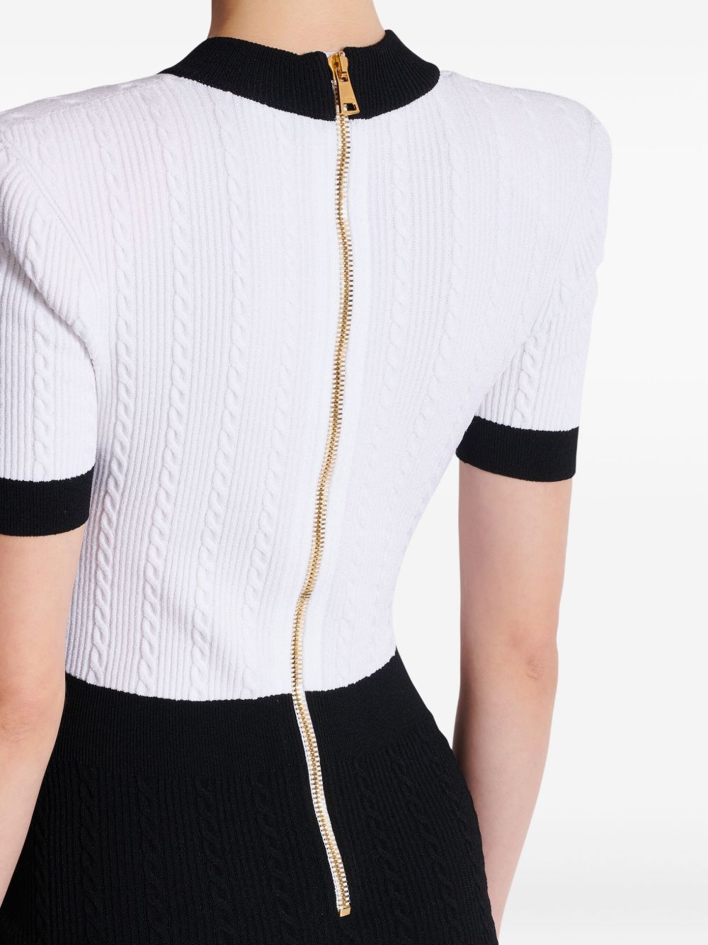 Balmain Black Dress Glam Steals