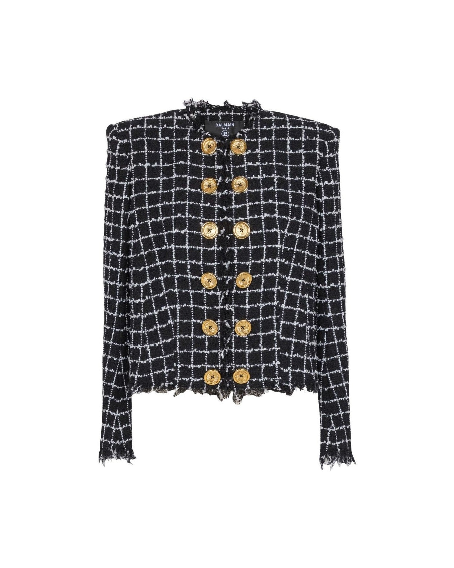 Balmain Black Jacket Coats & Jackets