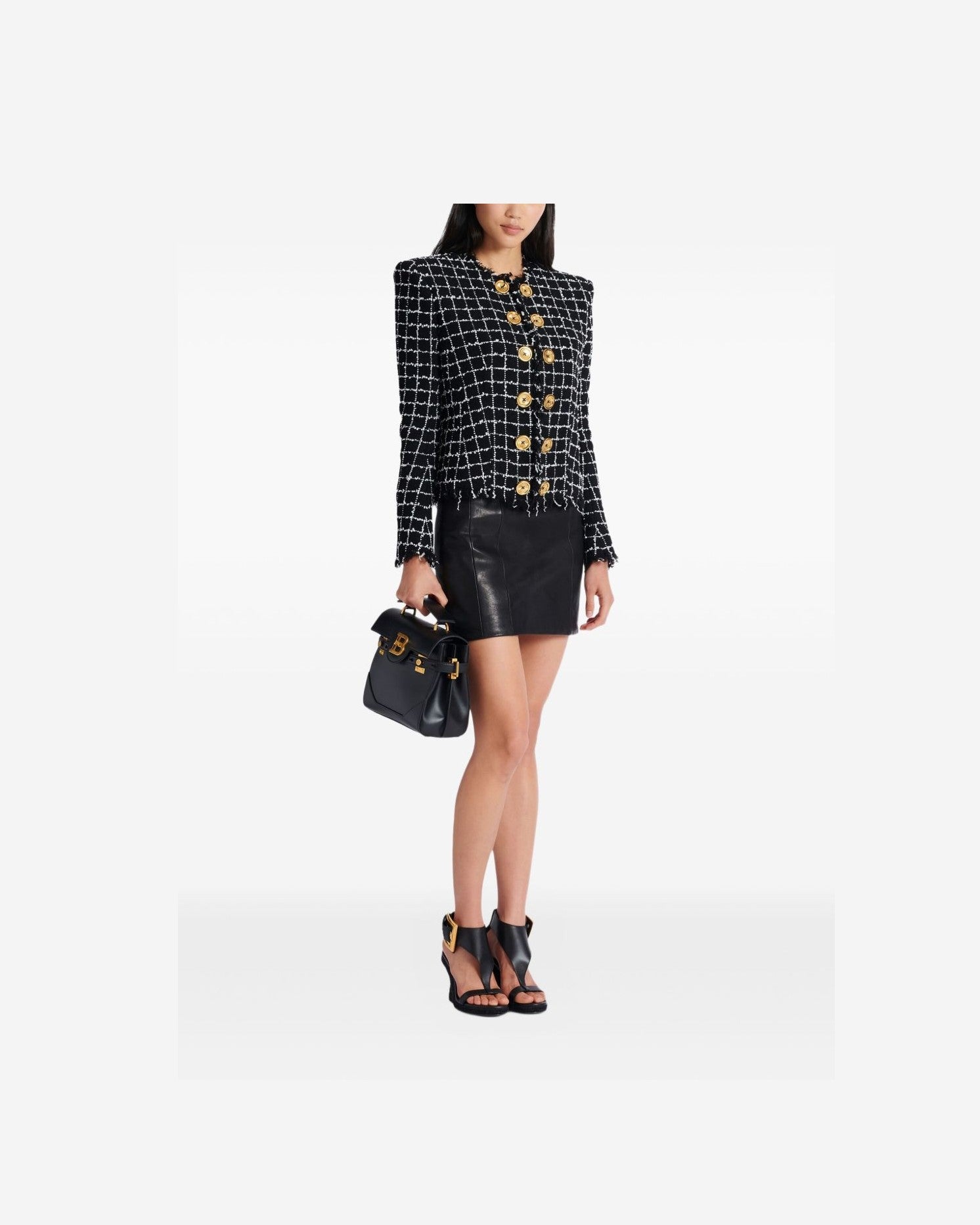 Balmain Black Jacket Coats & Jackets