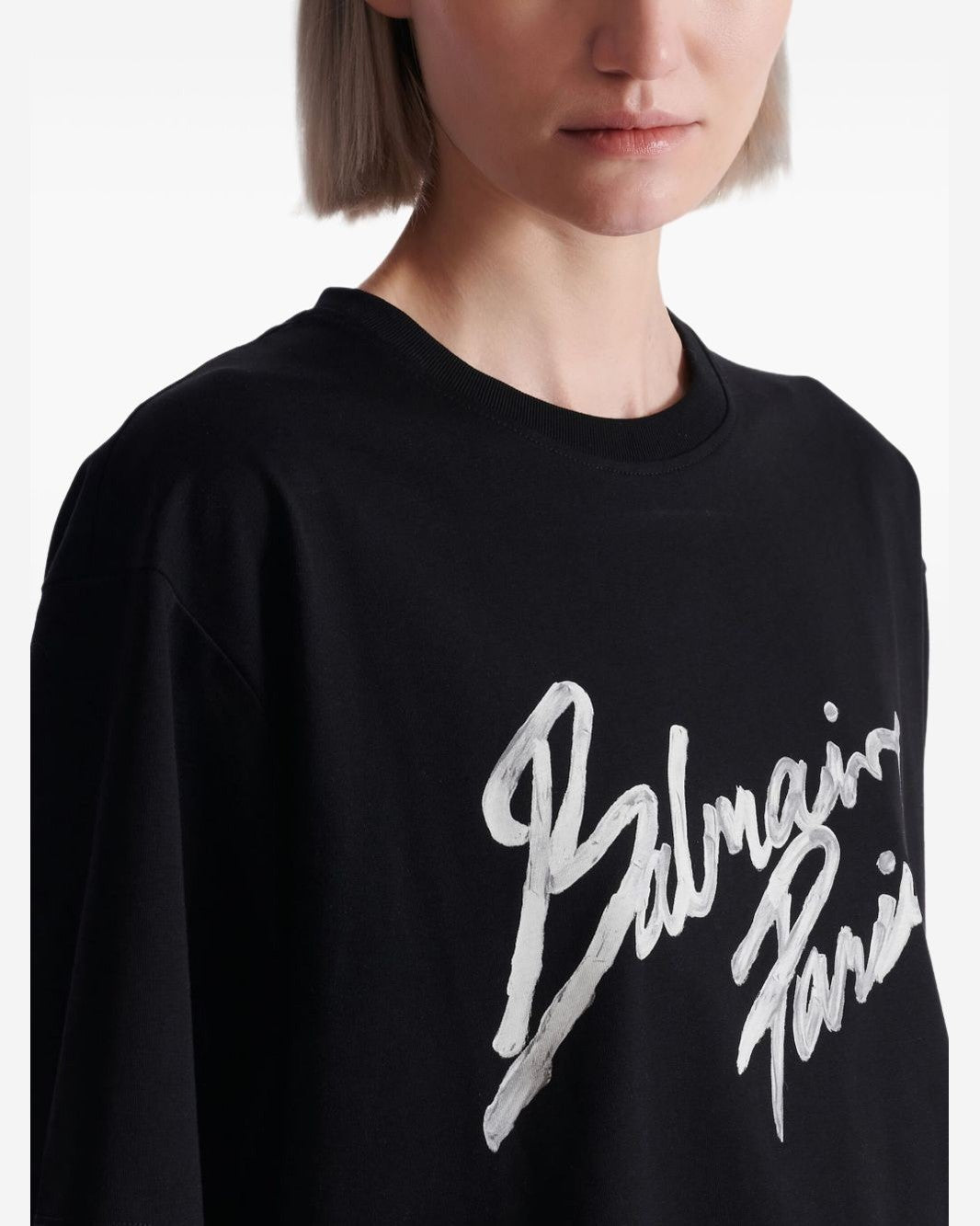 Balmain Black Polo T-shirt Glam Steals