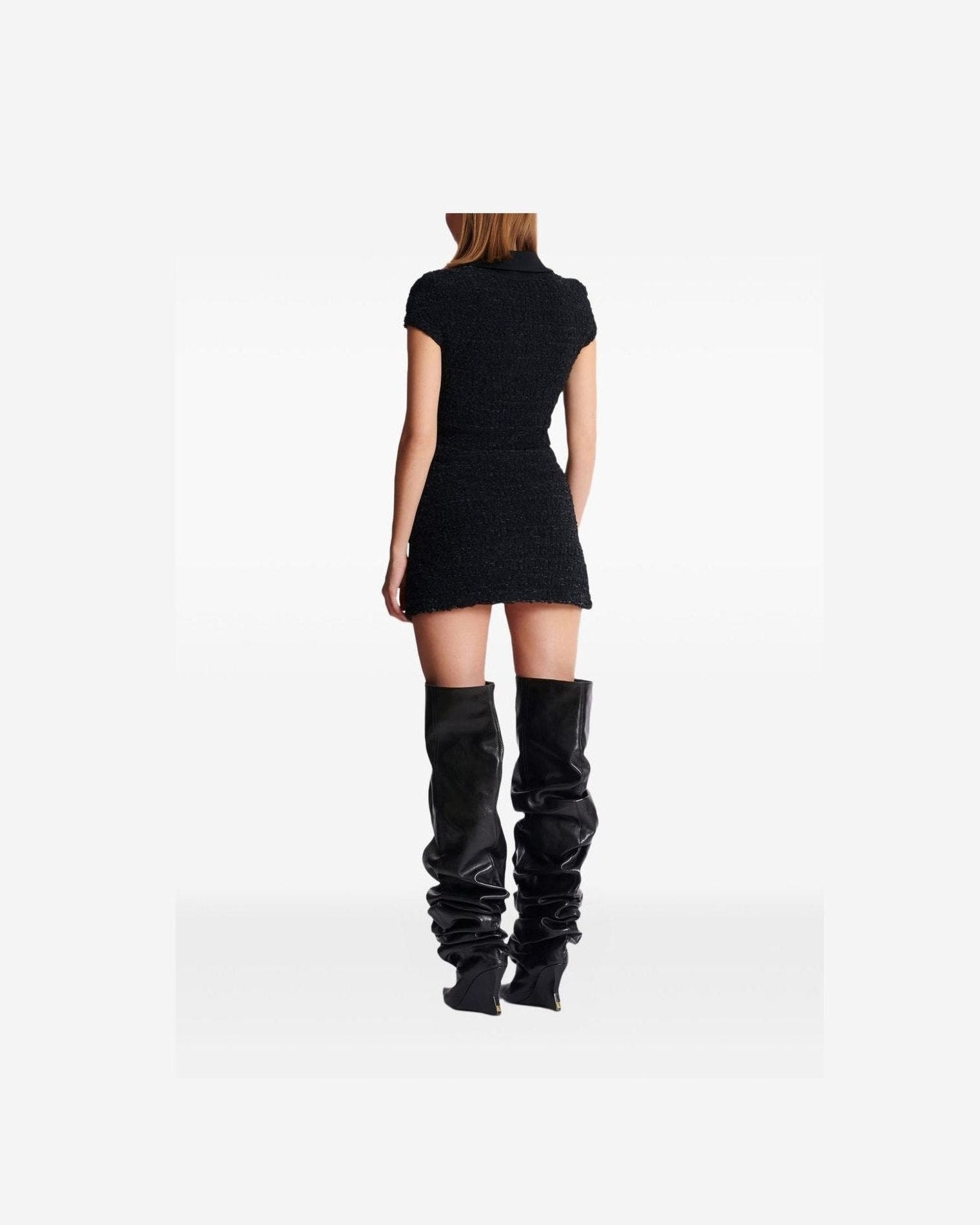 Balmain Black Skirt Glam Steals
