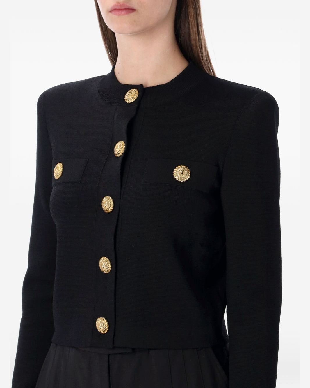 Balmain Black Sweater Sweaters