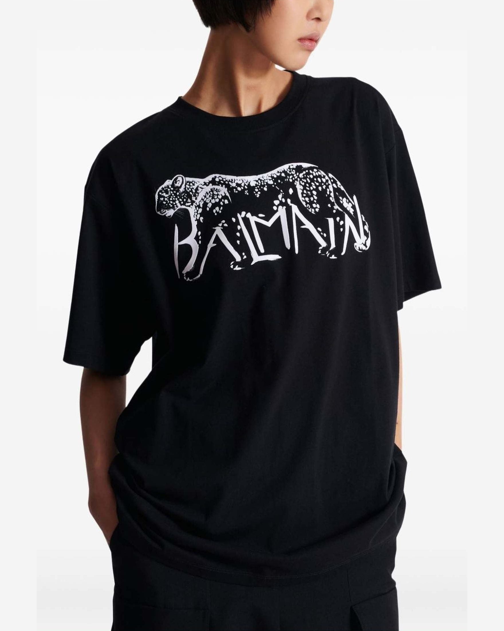 Balmain Black T-shirt and Polo Glam Steals