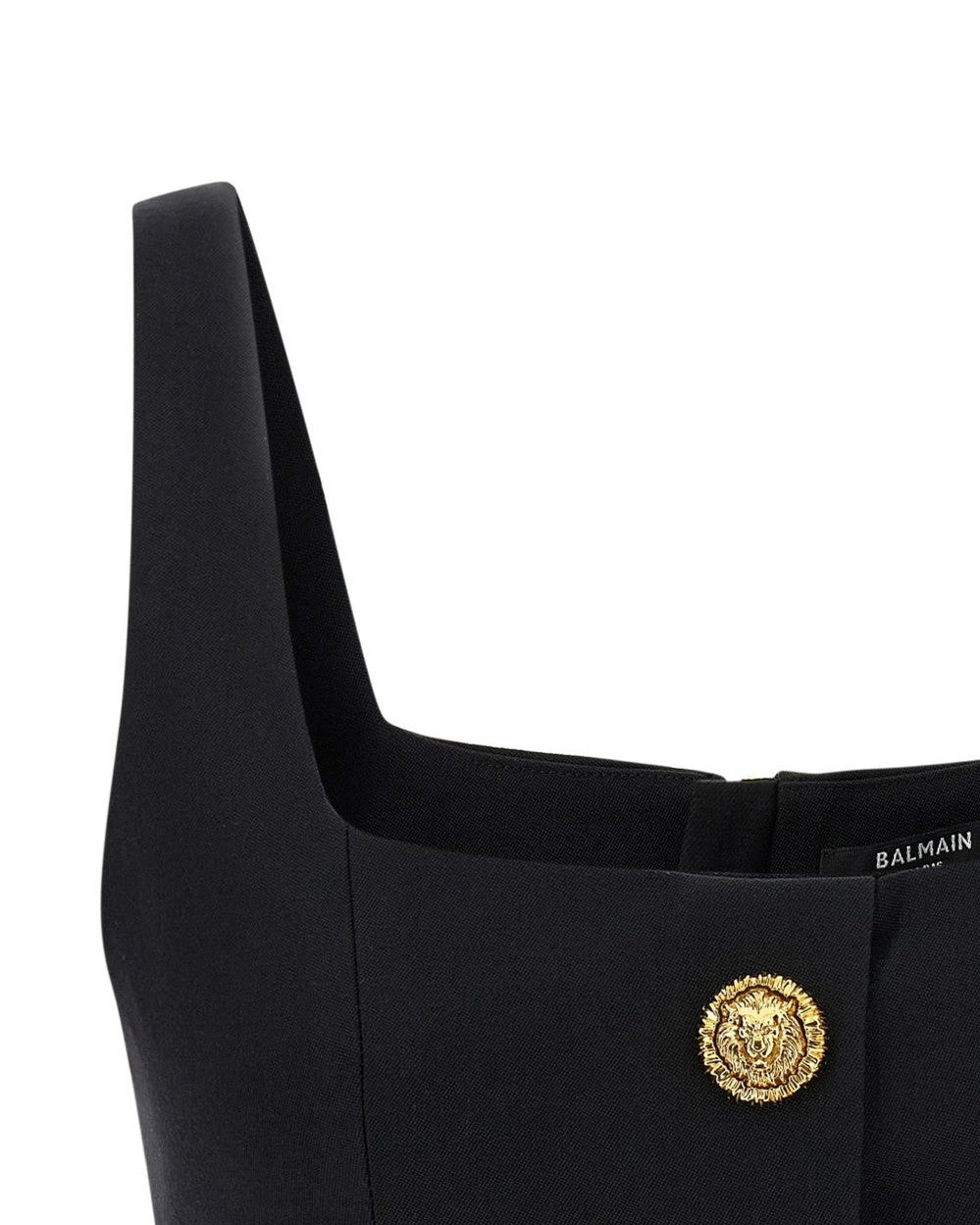 Balmain Black Top Glam Steals