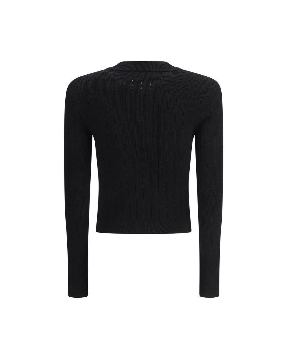 Balmain Black Viscose Cardigan Glam Steals