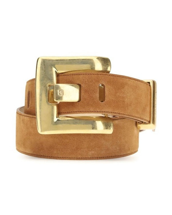 Balmain Brown Regular Belt Glam Steals