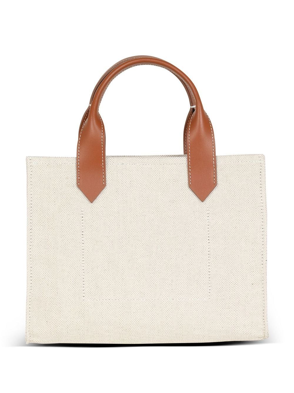 Balmain Canvas B Army Small Tote Glam Steals