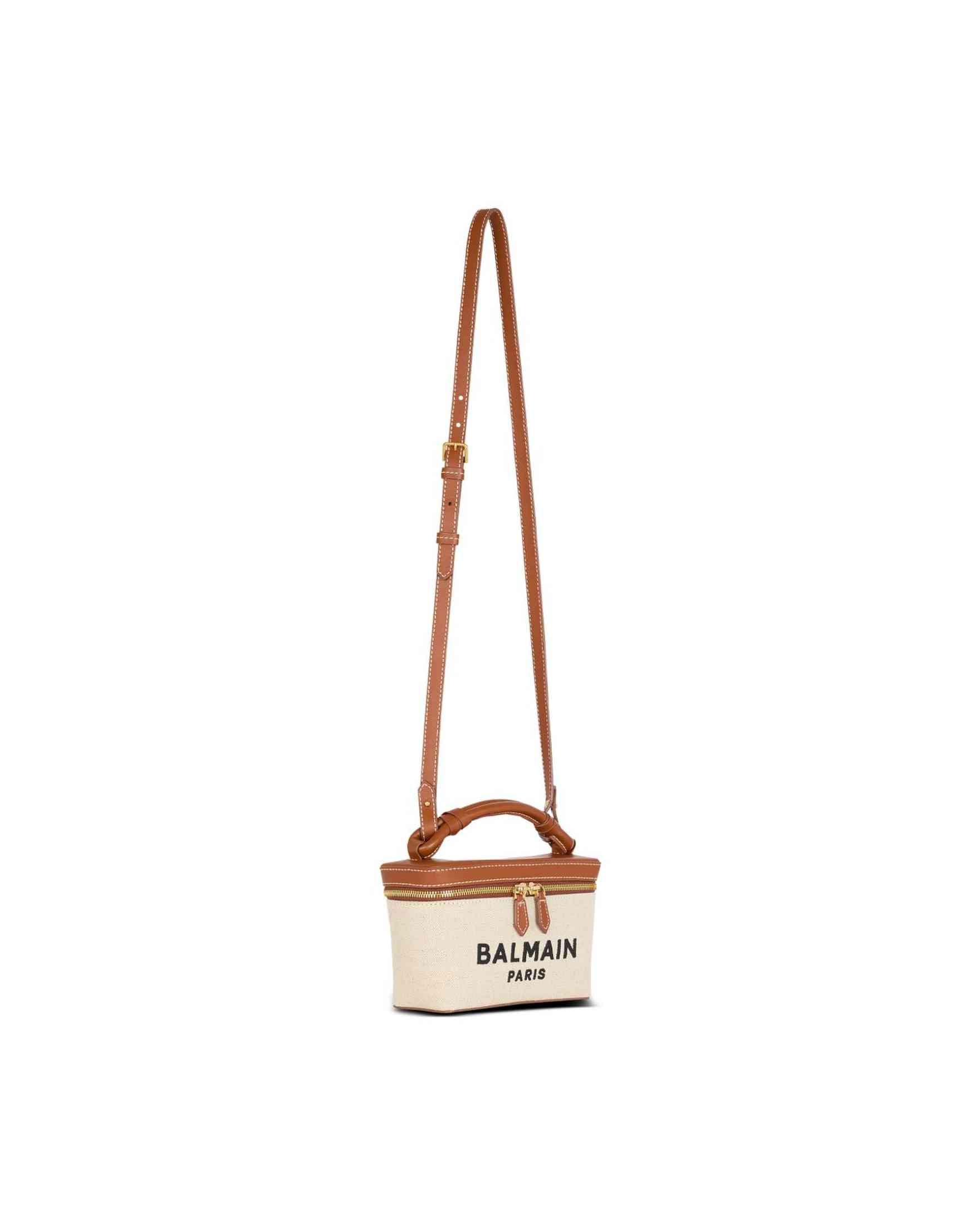 Balmain Canvas B Army Vanity Case Glam Steals