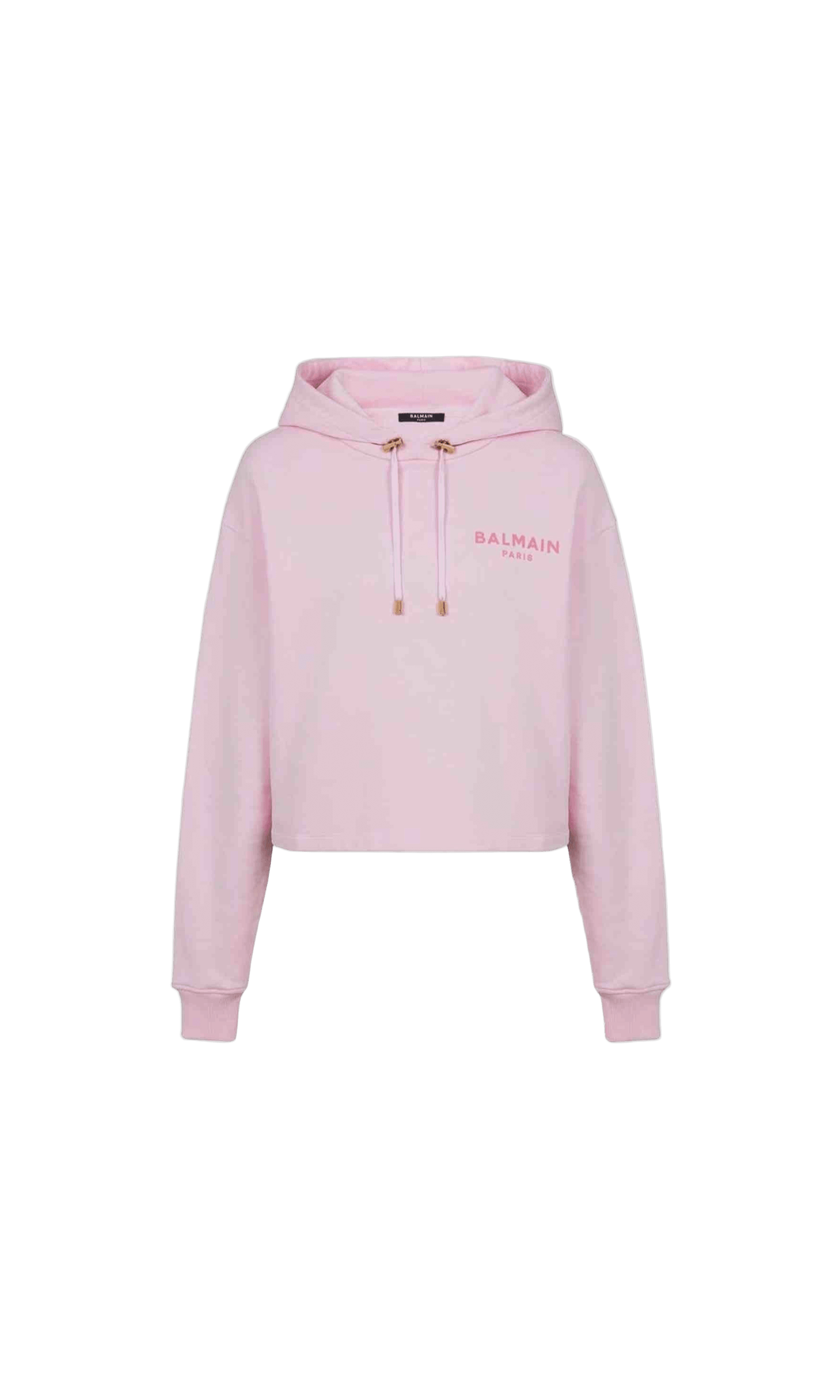 Balmain Flocked Paris Sweat-Shirt Glam Steals