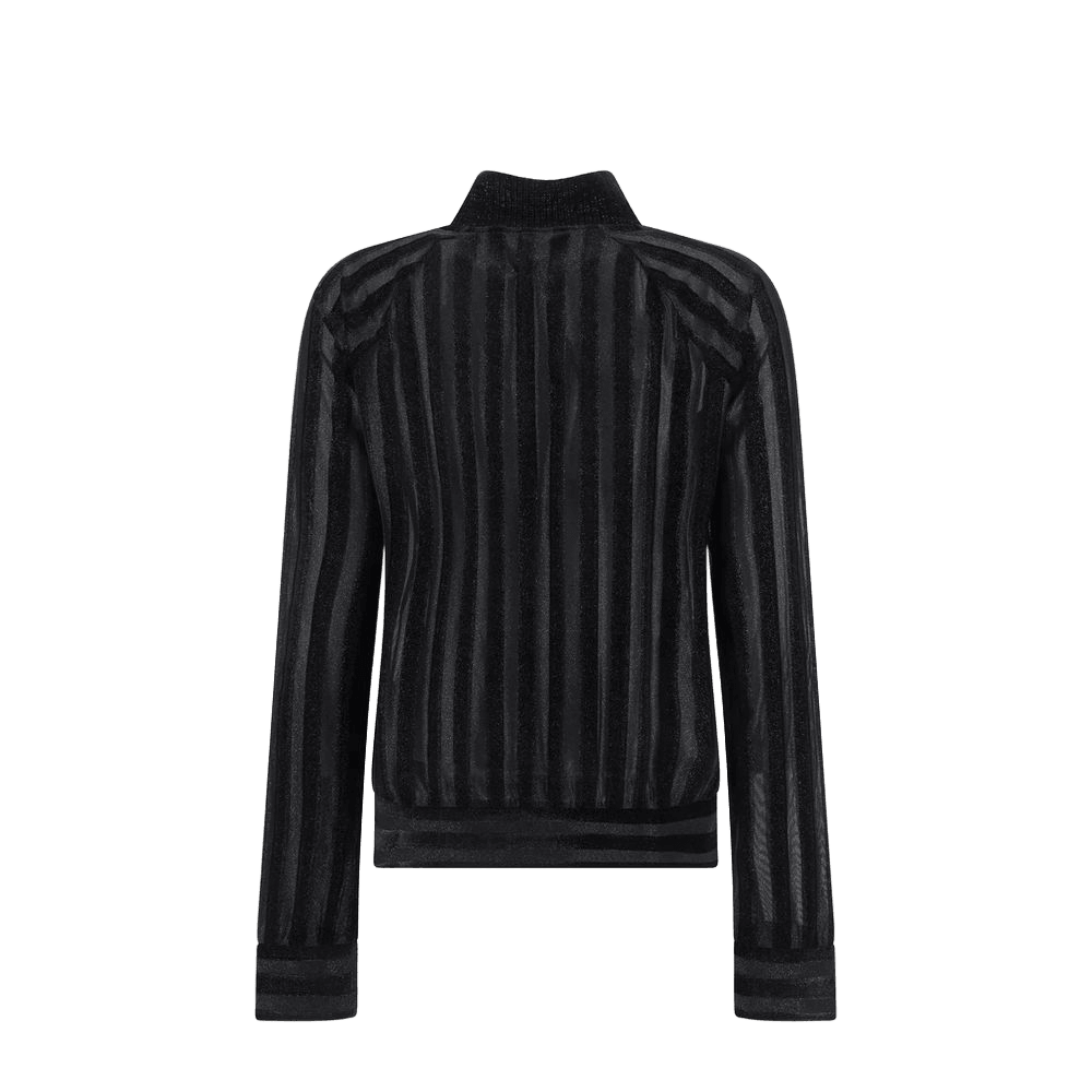 Balmain High-Neck Logo Sweater Glam Steals