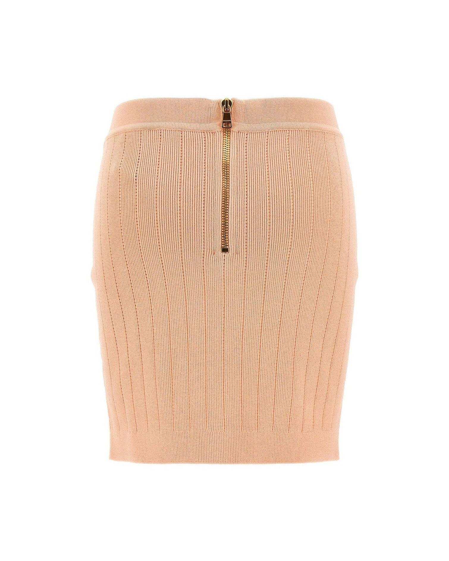 Balmain Knitted Mini Skirt Glam Steals