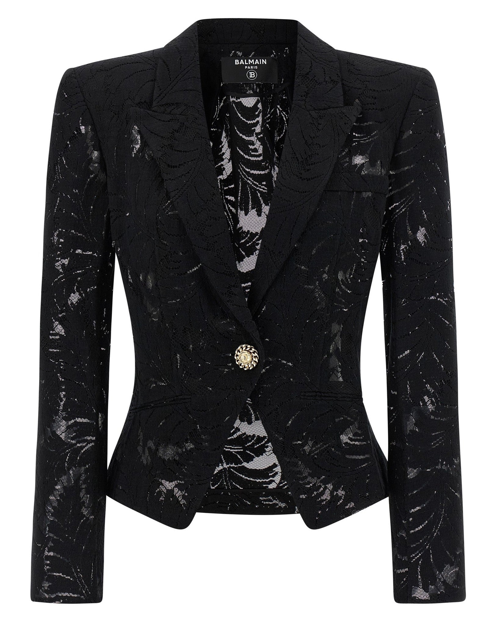 Balmain Lace Blazer Glam Steals