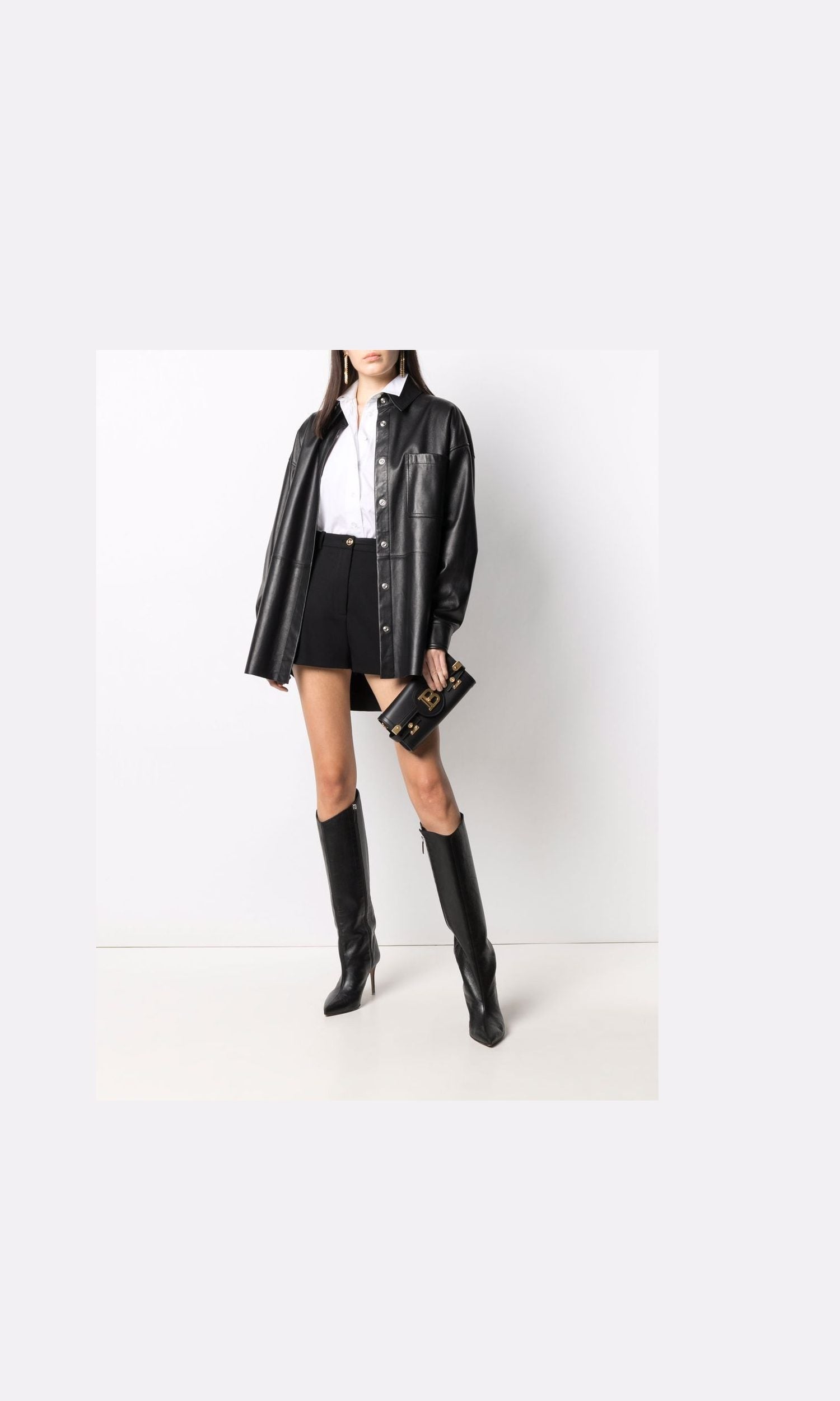 Balmain Leather B Buzz 23 Shoulder Bag Glam Steals