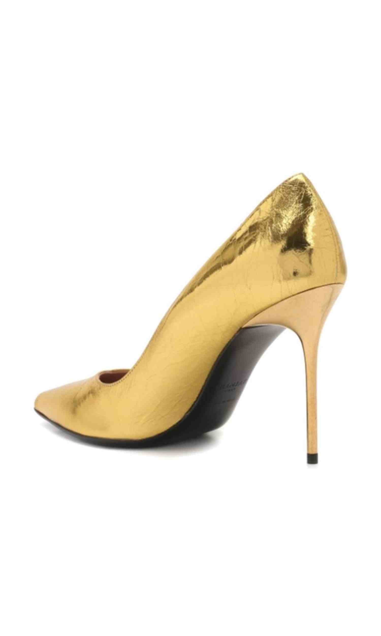 Balmain Leather Pumps Glam Steals