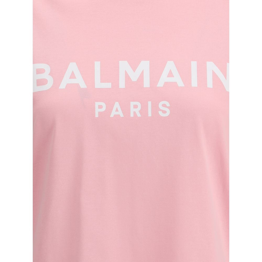 Balmain Logoed T-Shirt Glam Steals