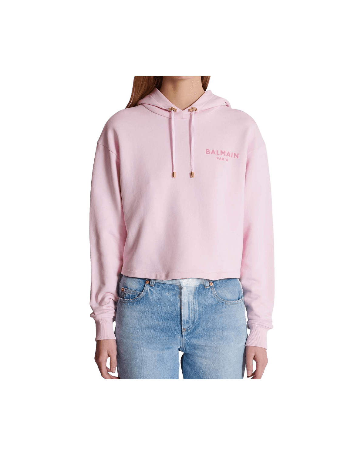 Balmain Multicolor Cotton Sweat-shirt Glam Steals