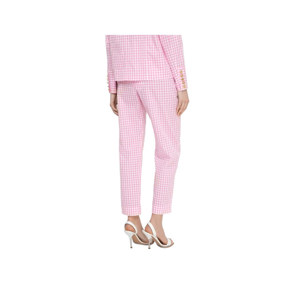 Balmain Pink Cotton Jeans & Pant Glam Steals