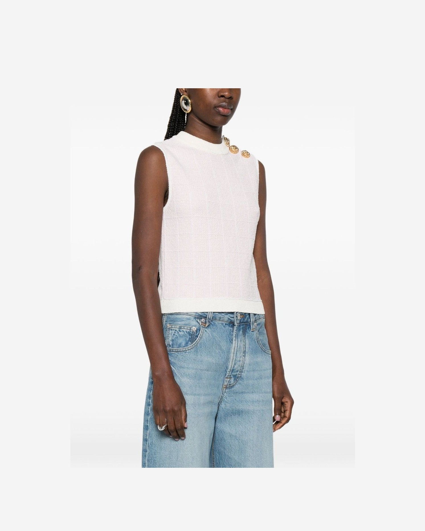 Balmain Pink Top Topwear