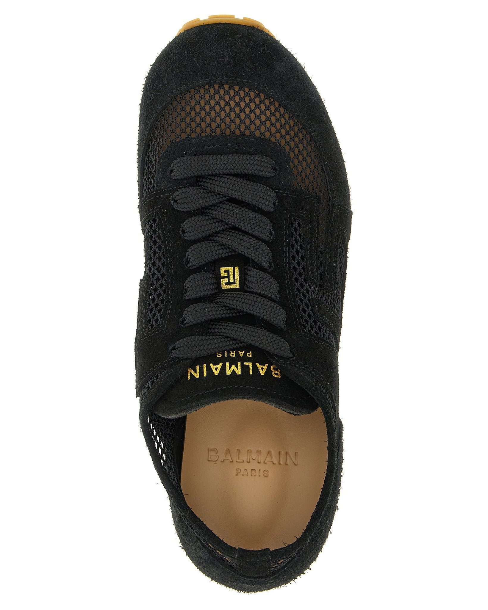 Balmain Suede Racer 45 Sneakers Glam Steals