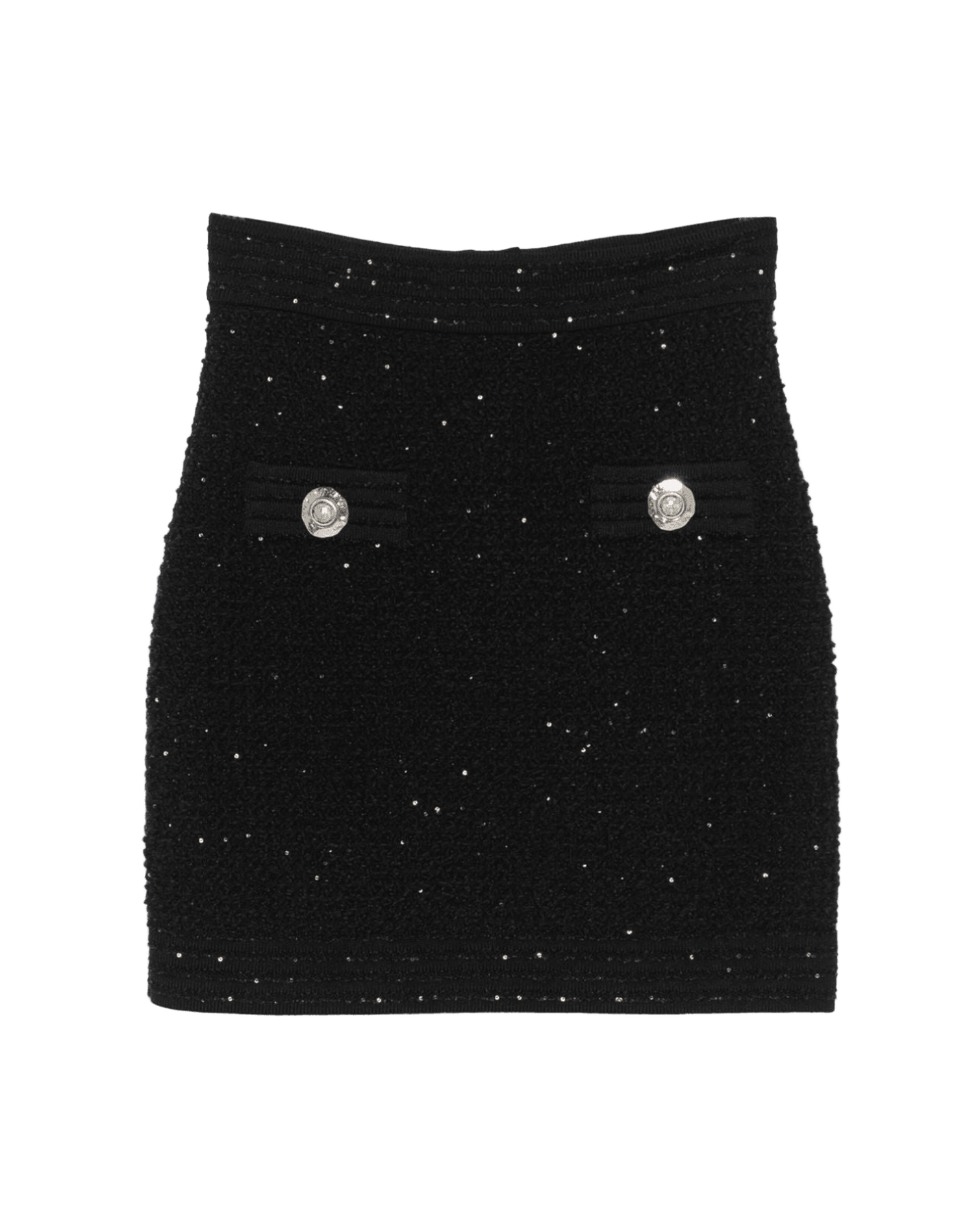 Balmain Tweed Mini Skirt Glam Steals