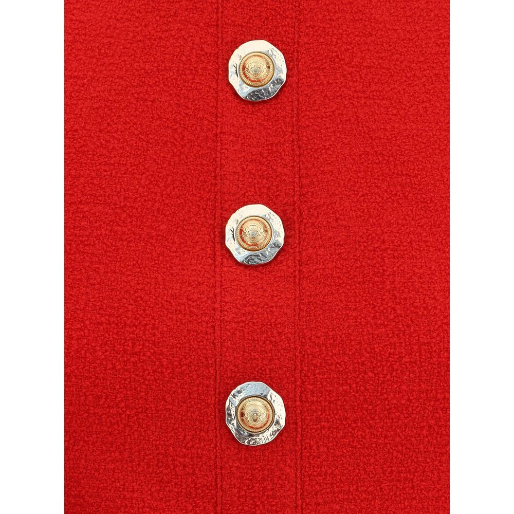 Balmain Wool Bouclé Crop Top Glam Steals