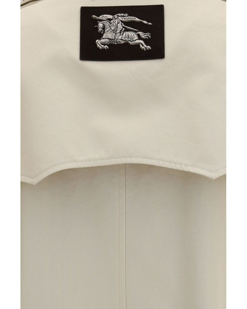 Burberry Beige Cotton Trench Coat Glam Steals