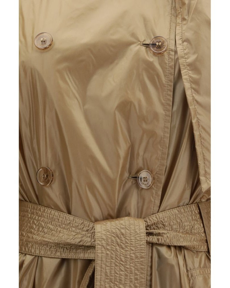Saint Laurent Beige Polyamide Trench Coat Glam Steals