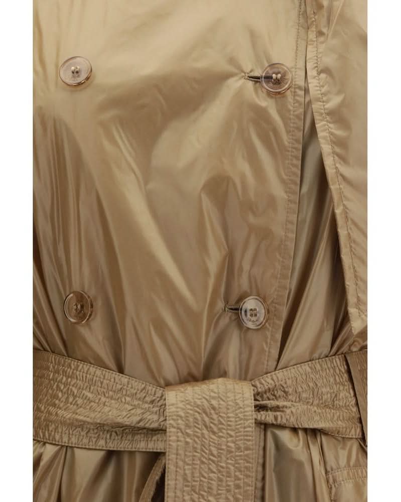 Saint Laurent Beige Polyamide Trench Coat Glam Steals