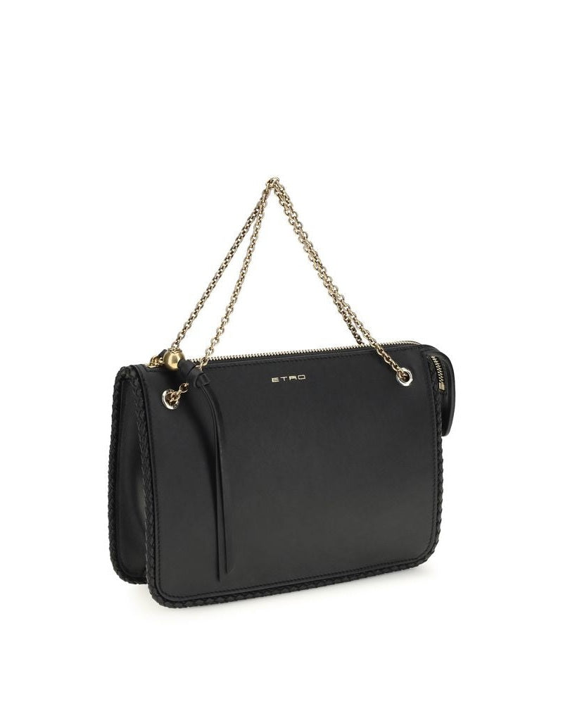 Black Calf Leather Bos Taurus Clutch Bag Glam Steals