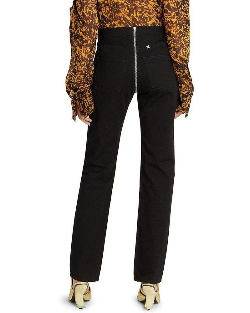 Black Cotton Skinny Jeans Glam Steals