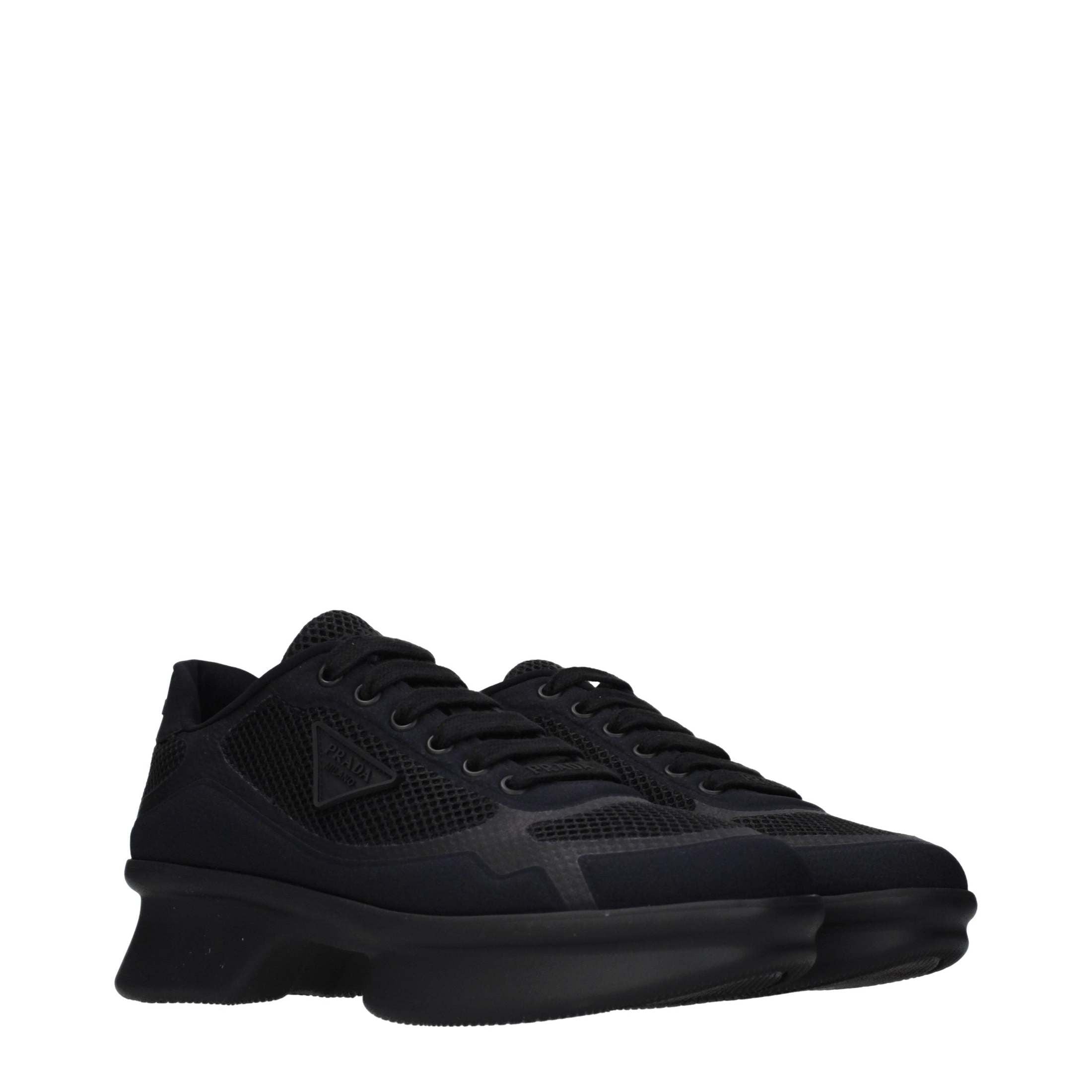 Black Fabric Low Top Sneakers Glam Steals