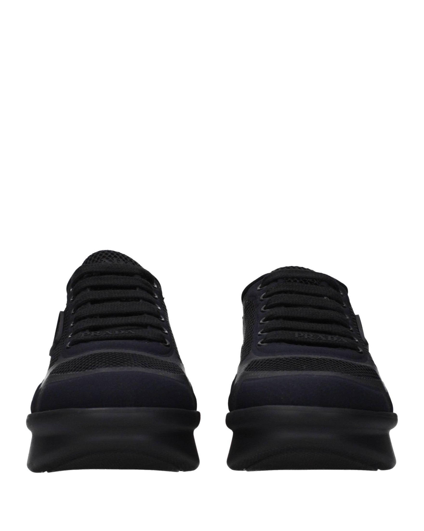 Black Fabric Low Top Sneakers Glam Steals
