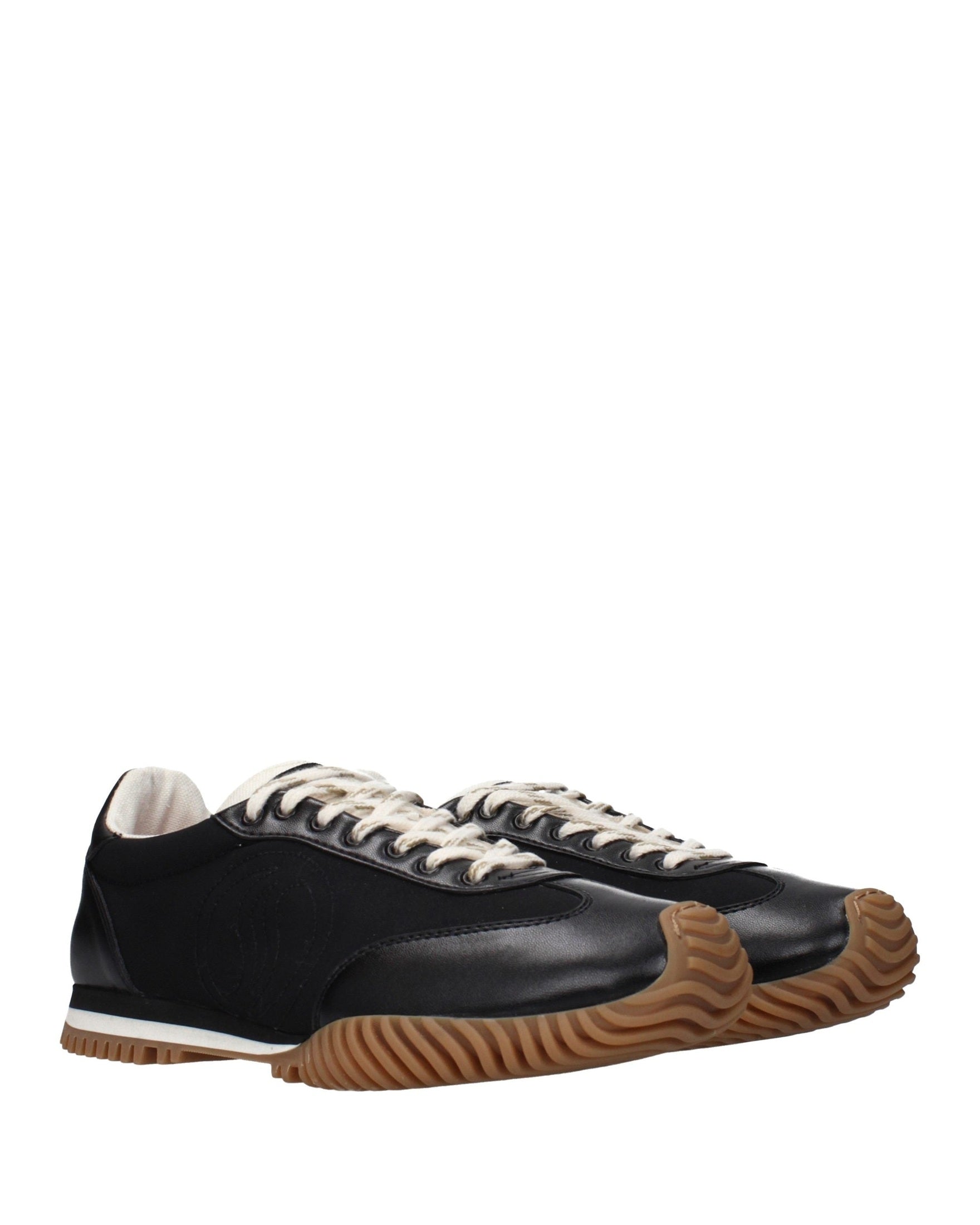 Black Fabric Low Top Sneakers Glam Steals