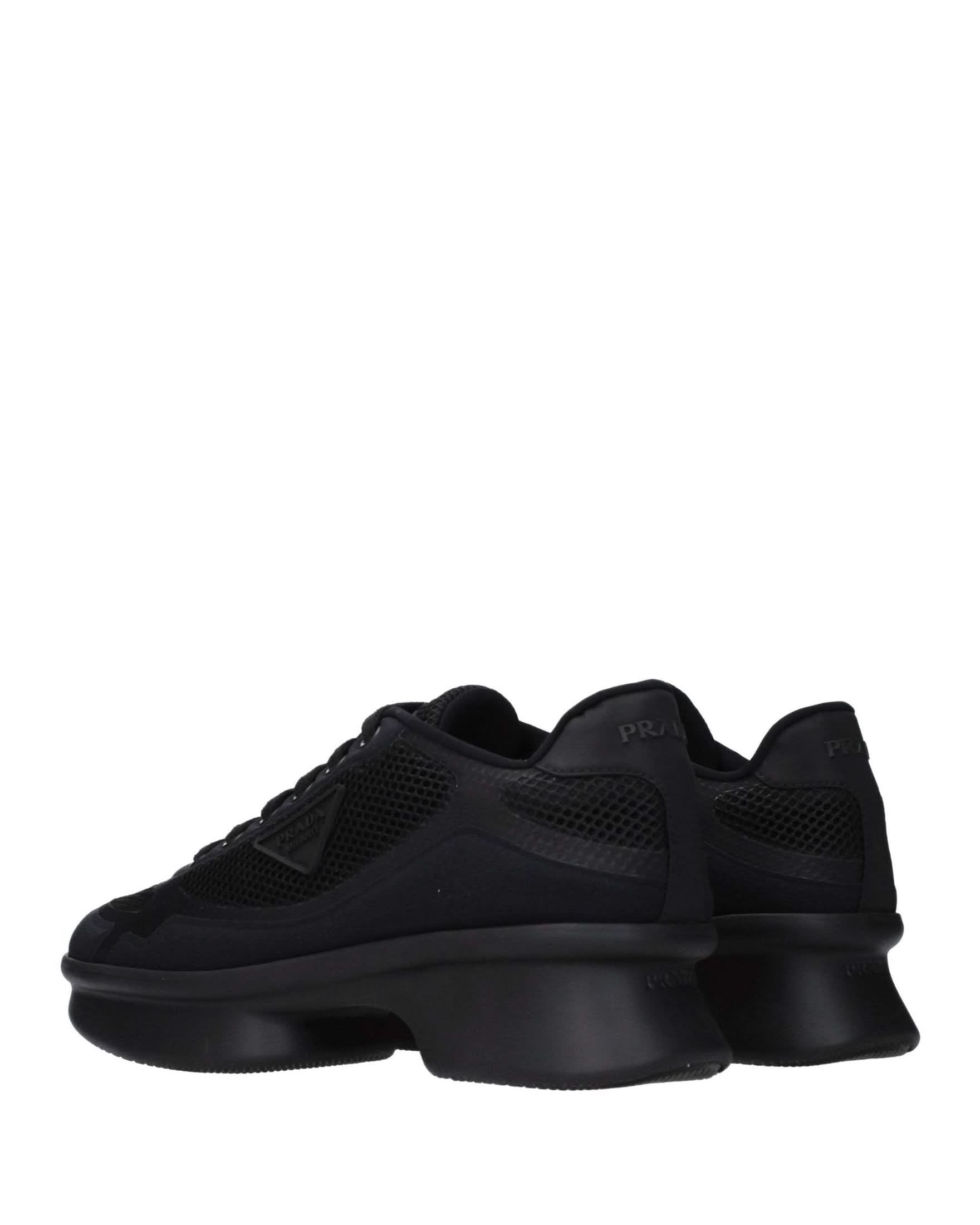 Black Fabric Low Top Sneakers Glam Steals
