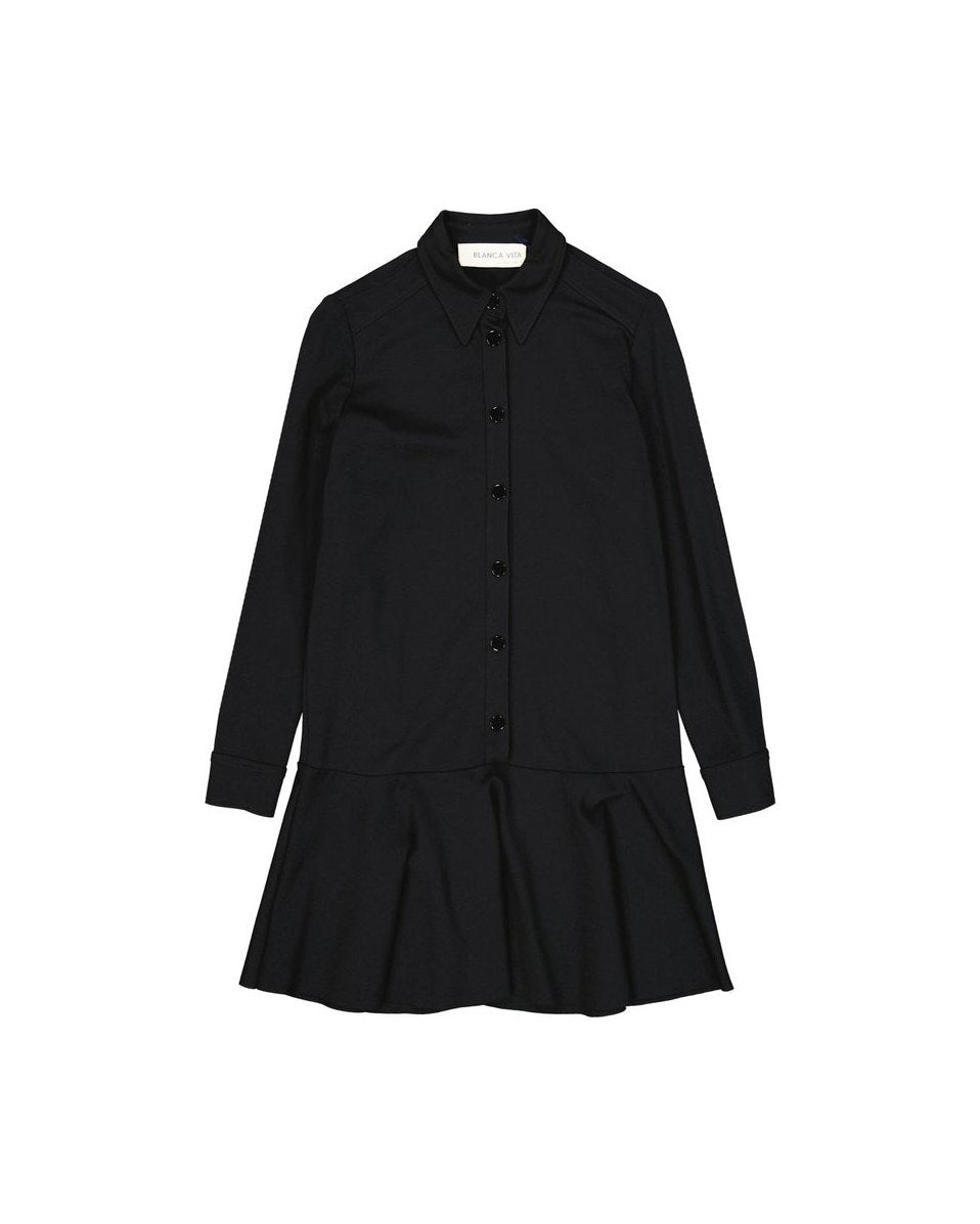 Blanca Vita Black Elastane Dress Glam Steals