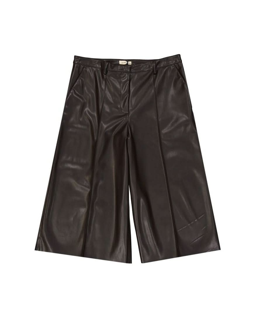 Blanca Vita Brown Polyethylene Bermuda Shorts Bermudas
