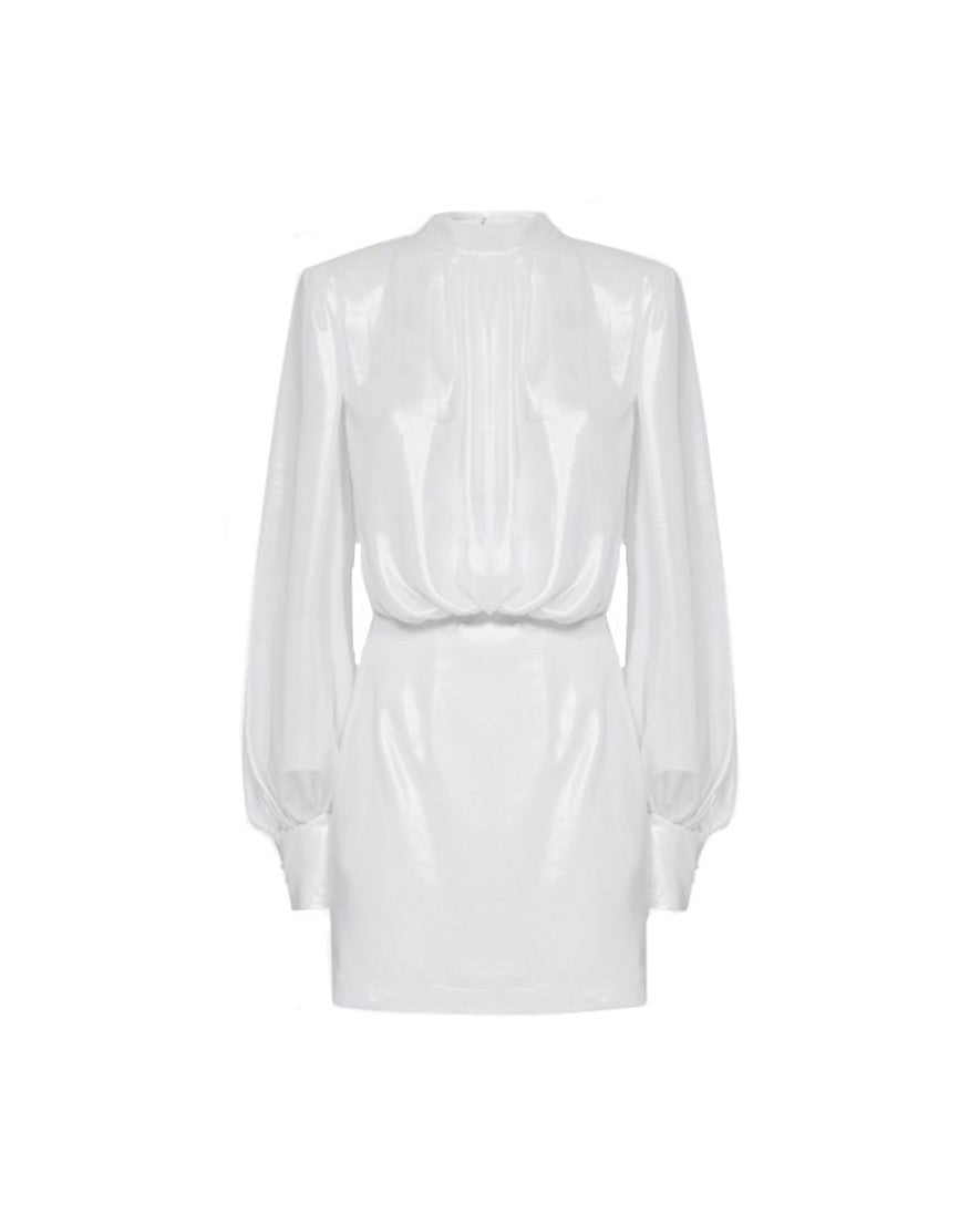 Blanca Vita White Polyester Dress Glam Steals