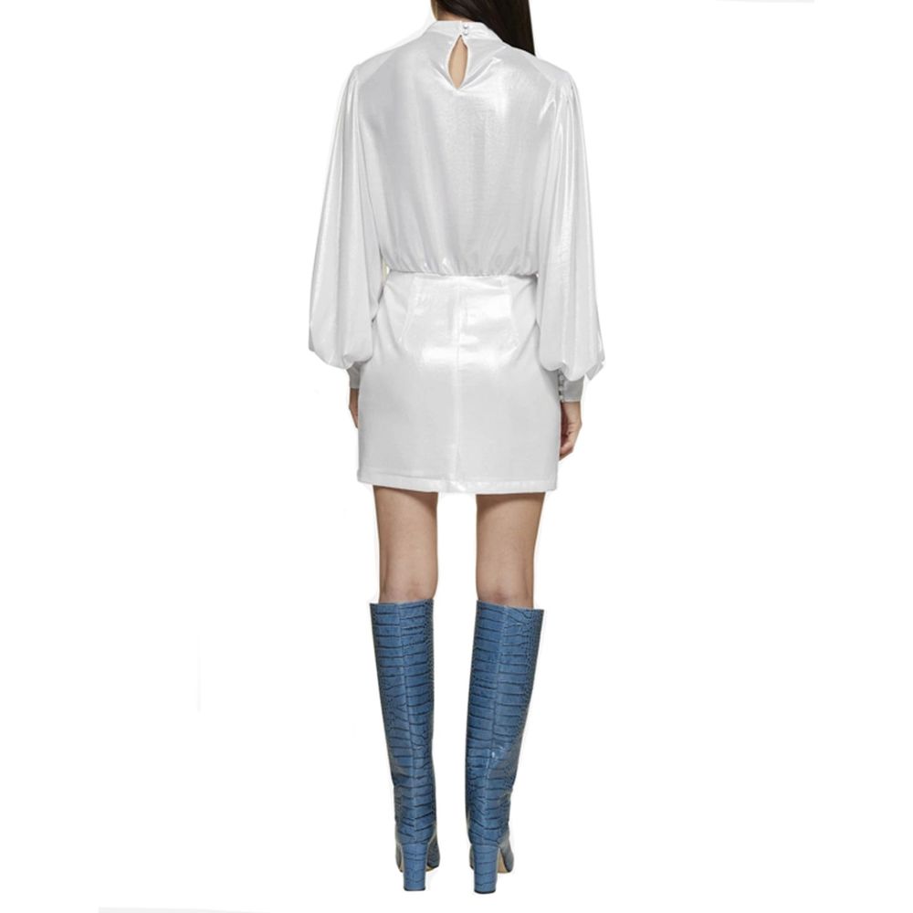 Blanca Vita White Polyester Dress Glam Steals