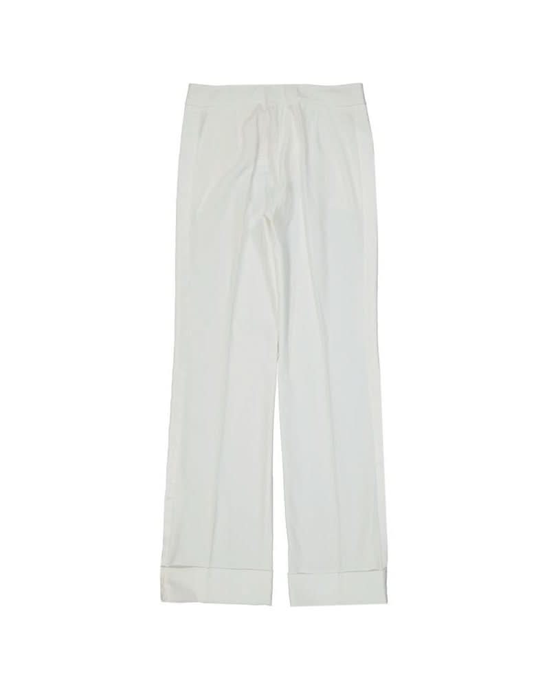Blanca Vita White Polyester Pant Trousers
